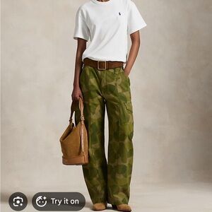 NWT polo Ralph Lauren camo cargo pants